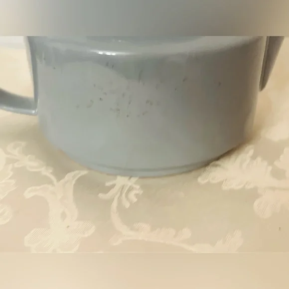 Vintage Cottagecore Waechtersbach West Germany Gray Stoneware Large Teapot - Picture 11 of 14